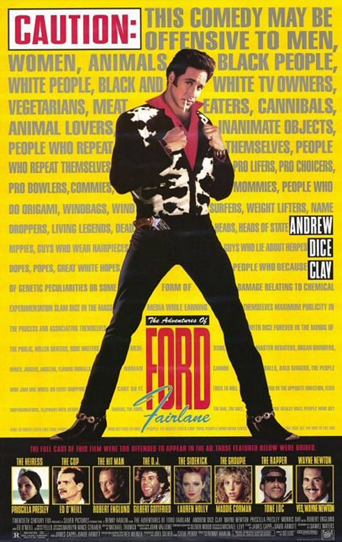 The Adventures of Ford Fairlane Poster #3