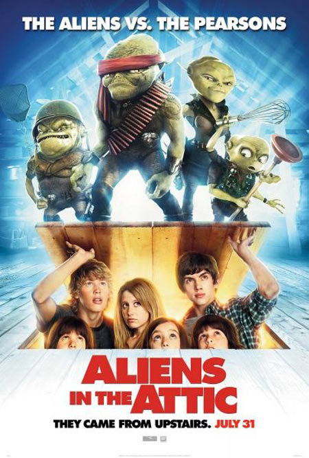 Aliens in the Attic Poster #1