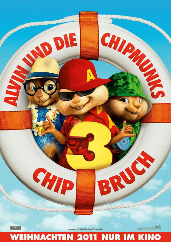 Alvin and the Chipmunks - Chipwrecked Poster #2