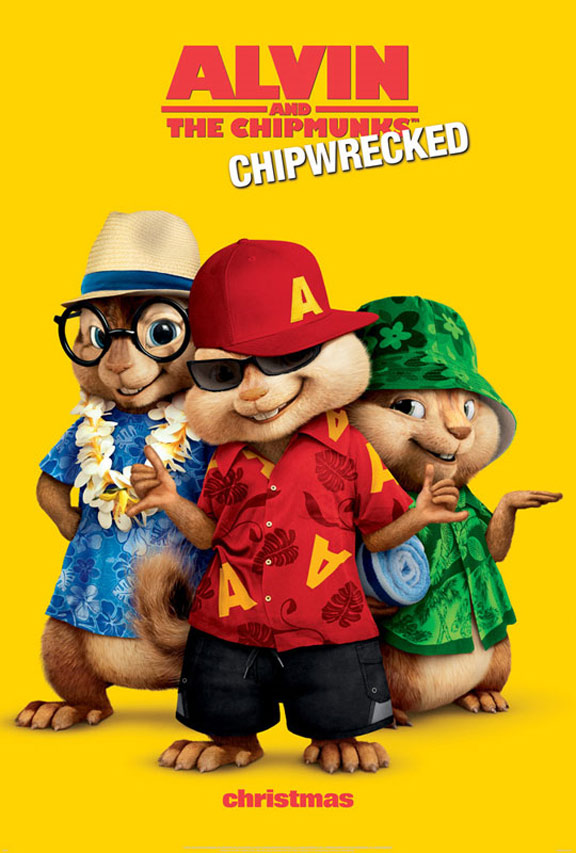 Alvin and the Chipmunks - Chipwrecked Poster #1
