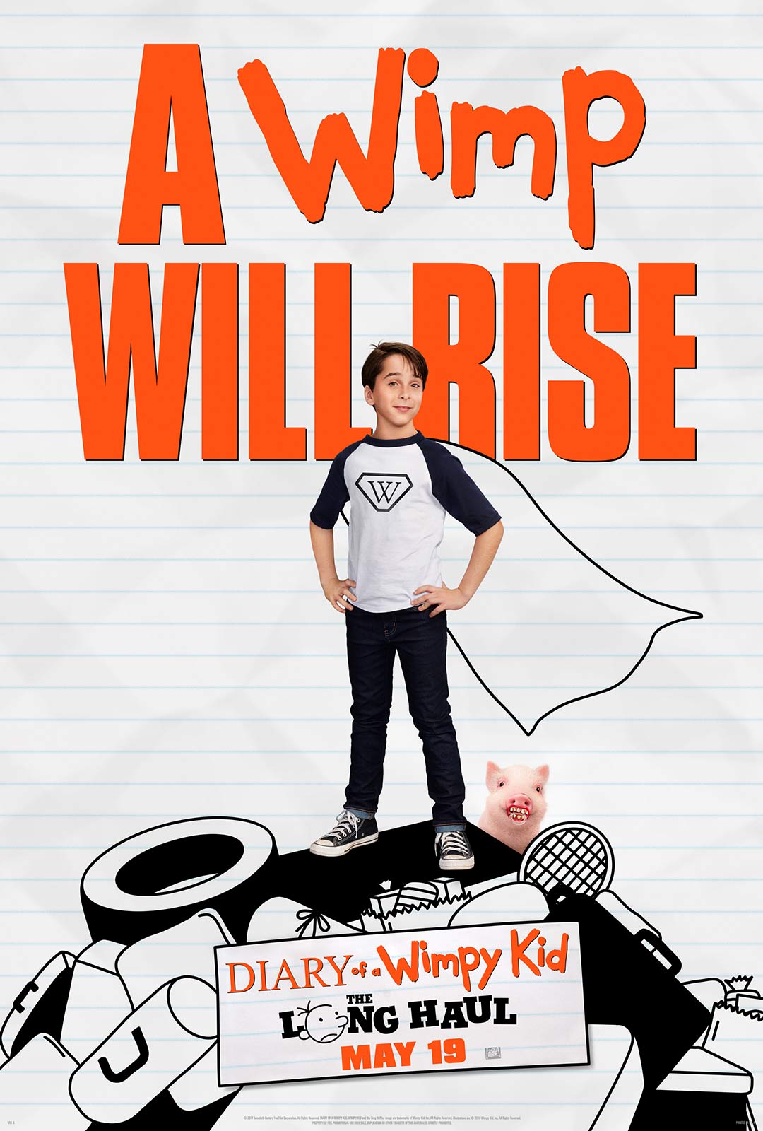 Diary of a Wimpy Kid: The Long Haul Poster #1