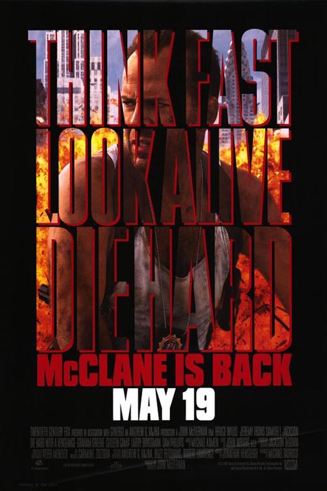 Die Hard with a Vengeance Poster #1