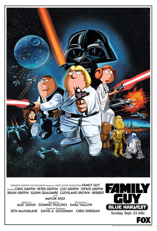 Family Guy Presents Blue Harvest Poster #1