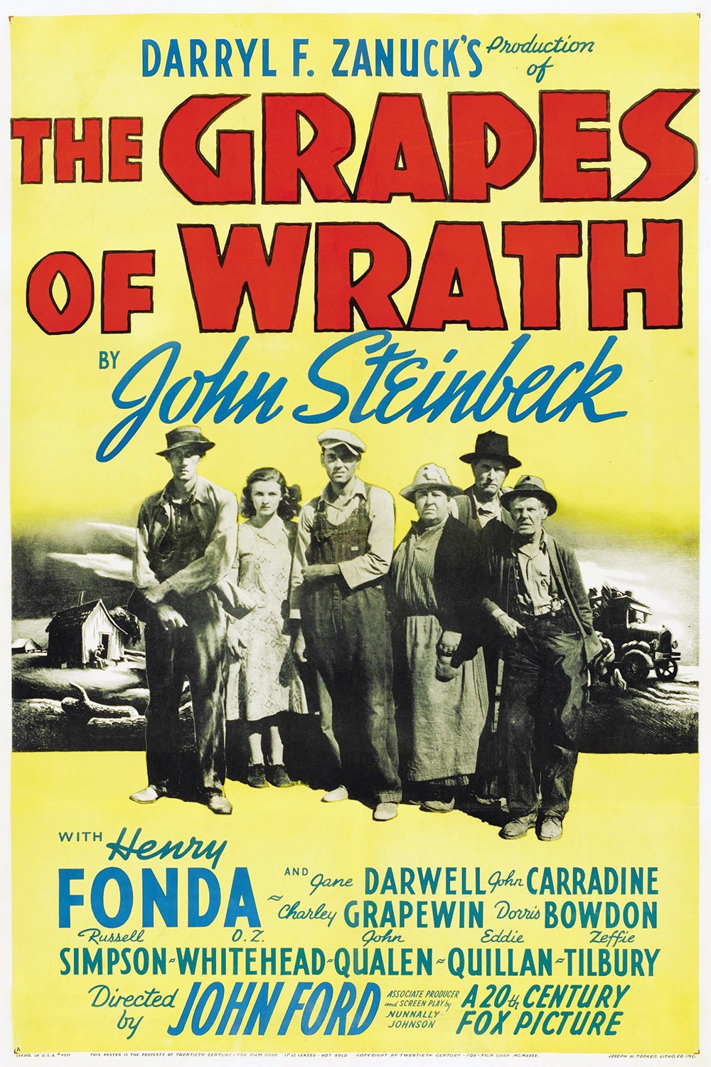The Grapes of Wrath Poster #2