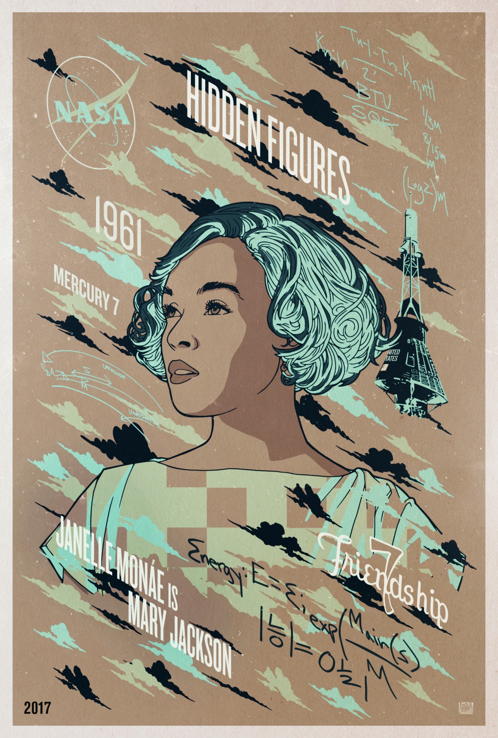 Hidden Figures Poster #8
