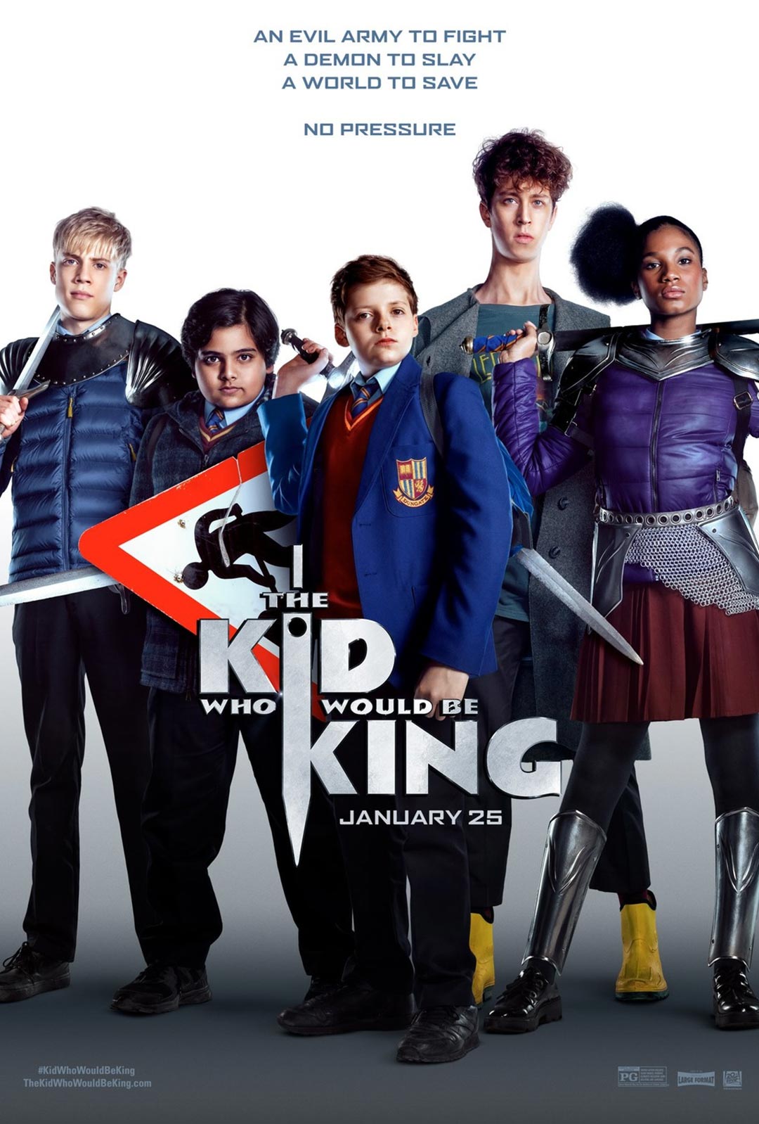 The Kid Who Would Be King Poster #2