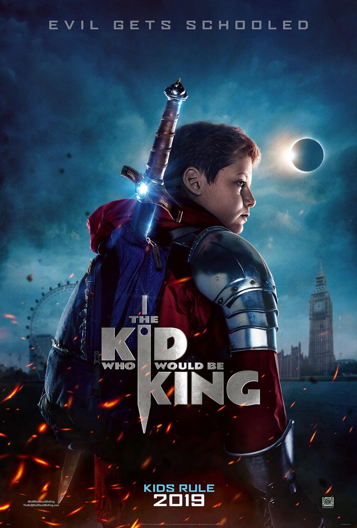 The Kid Who Would Be King Poster #1