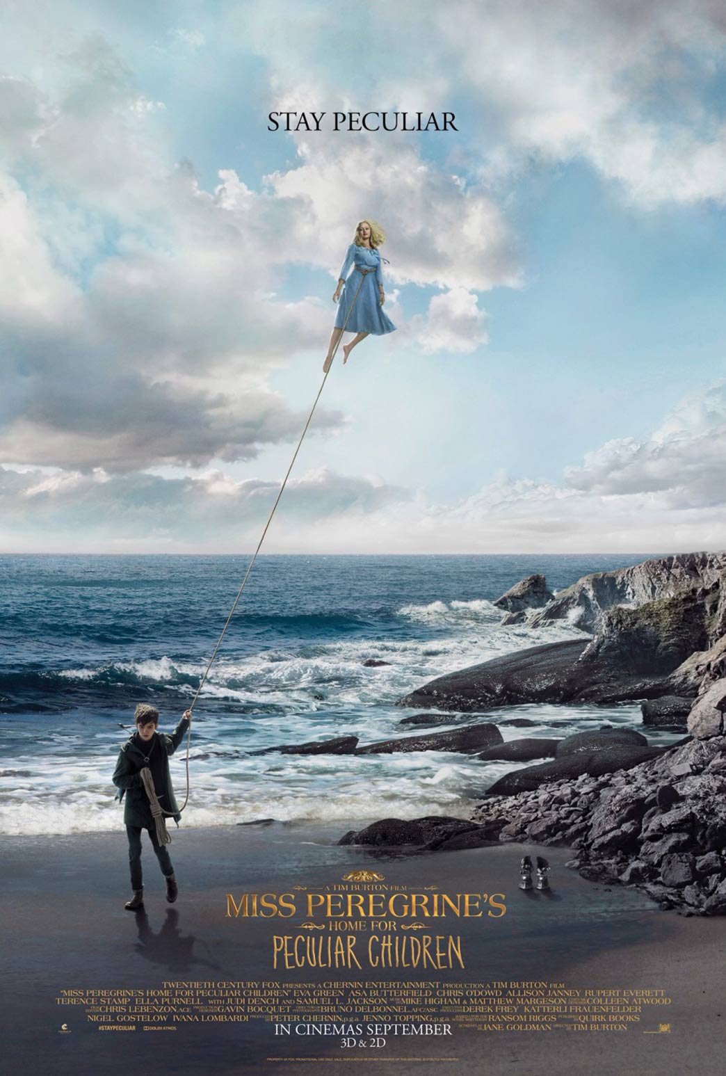 Miss Peregrine's Home for Peculiar Children Poster #2