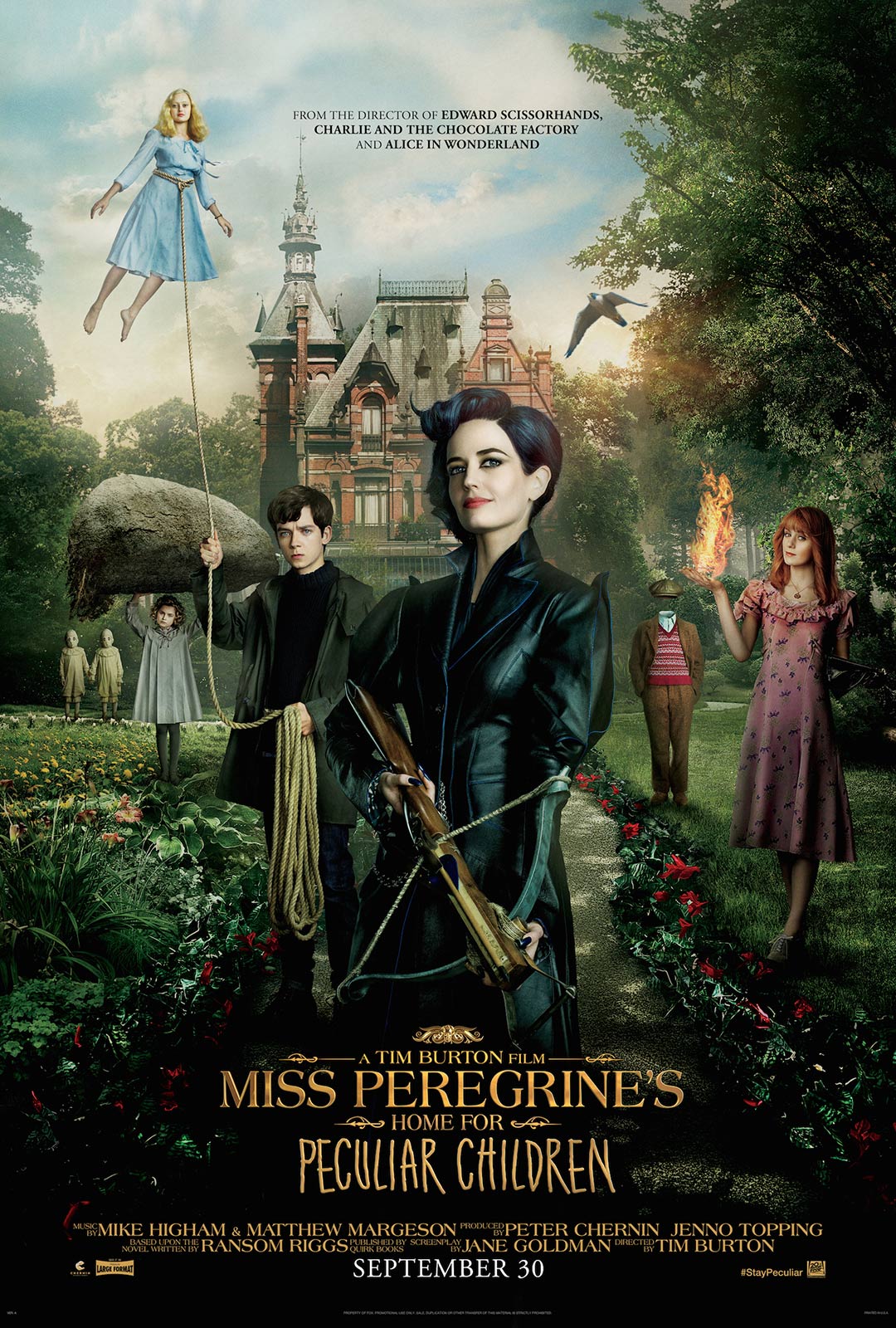 Miss Peregrine's Home for Peculiar Children Poster #1
