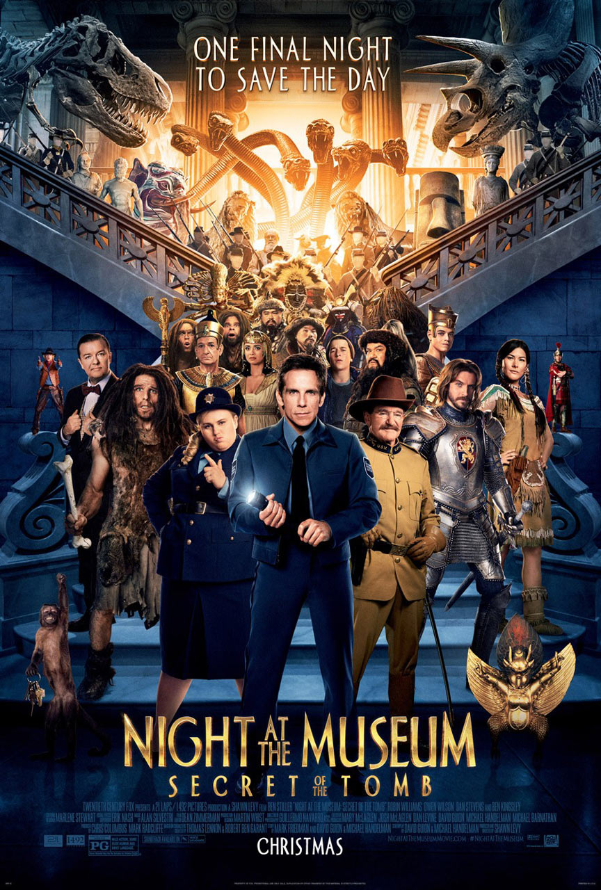 Night at the Museum: Secret of the Tomb Poster #3
