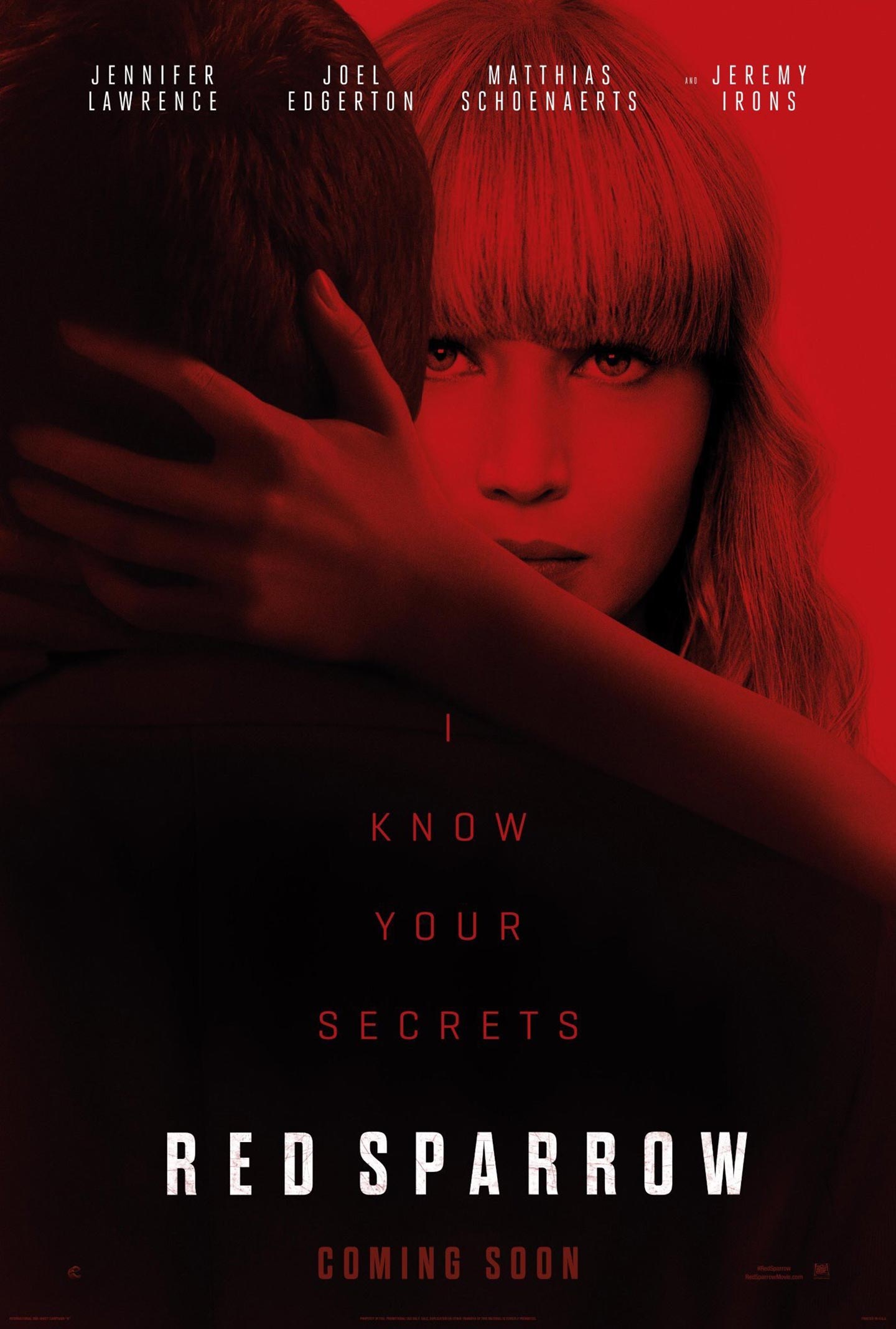 Red Sparrow Poster #2