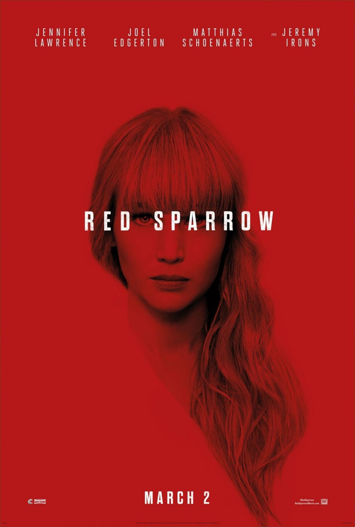 Red Sparrow Poster #1