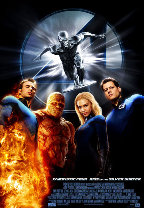 Fantastic Four: Rise of the Silver Surfer Poster #1