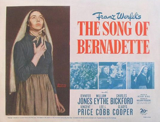 The Song of Bernadette Poster #2
