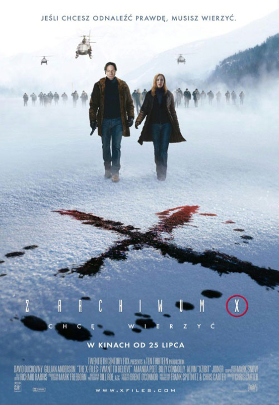 The X-Files: I Want to Believe Poster #2
