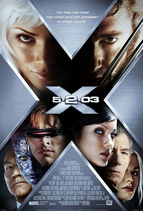X-Men 2: X-Men United Poster #1