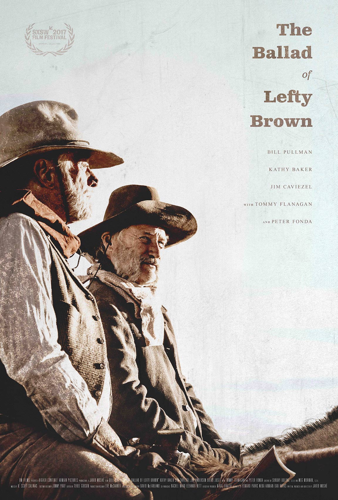 The Ballad of Lefty Brown Poster #1