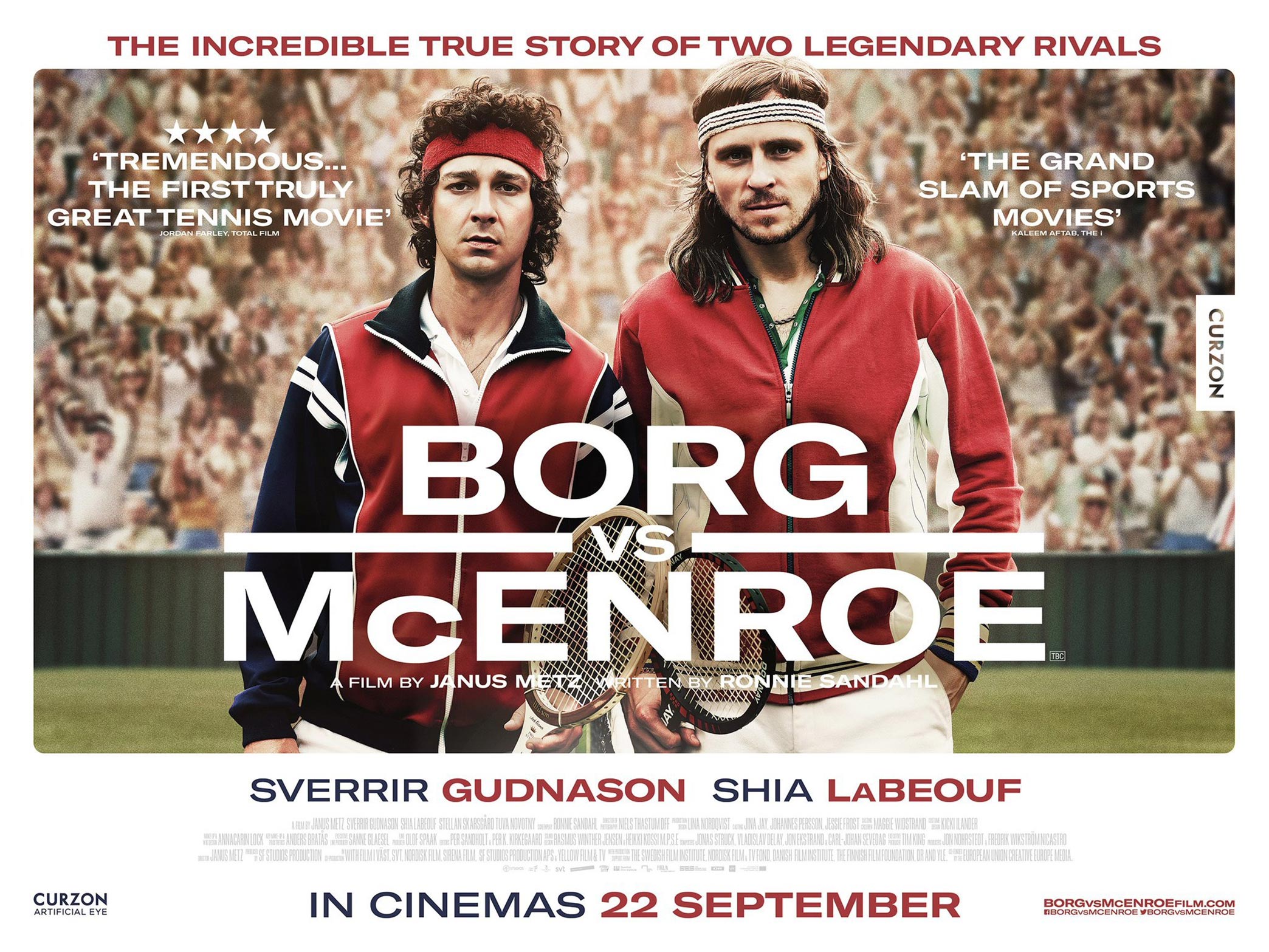 Borg/McEnroe Poster #3