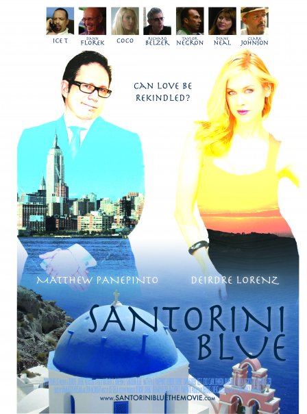 Santorini Blue Poster #1
