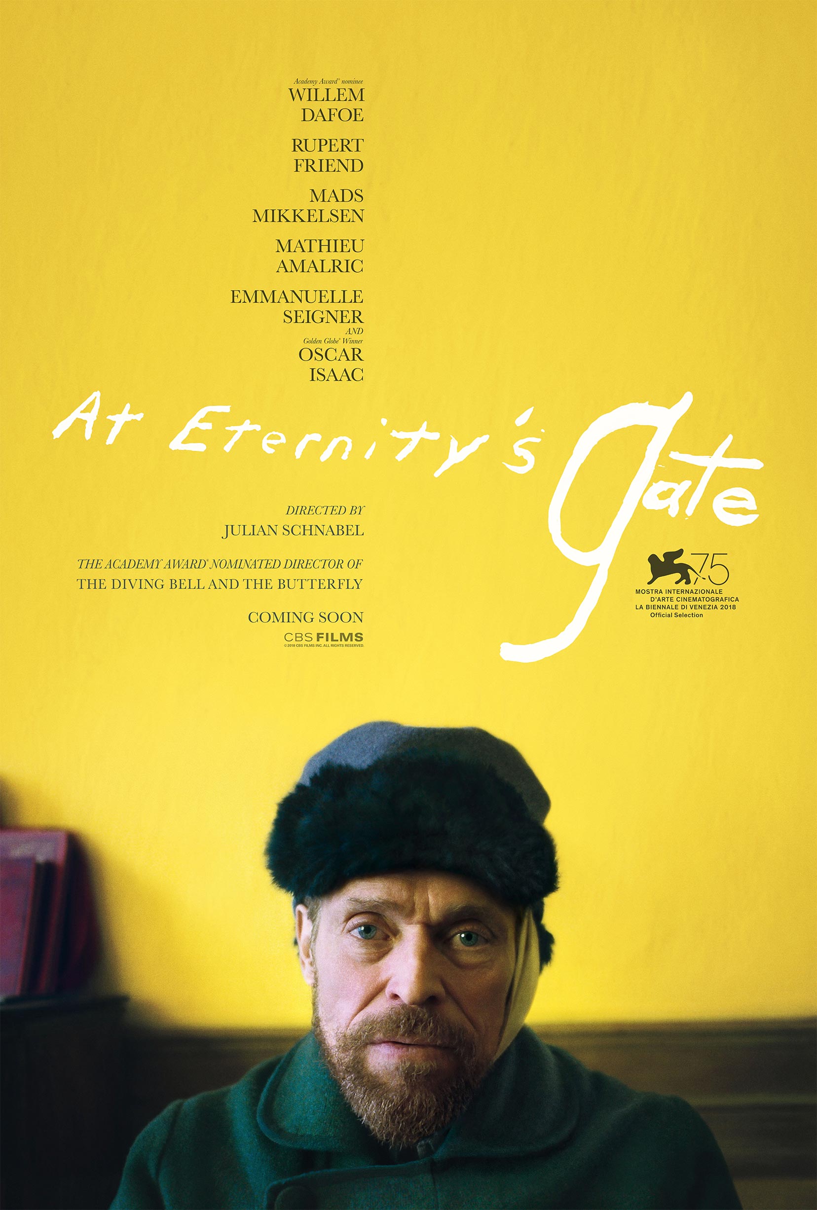 At Eternity's Gate Poster #1