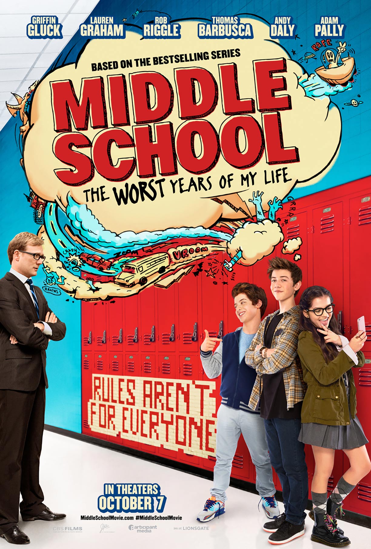Middle School: The Worst Years of My Life Poster #2
