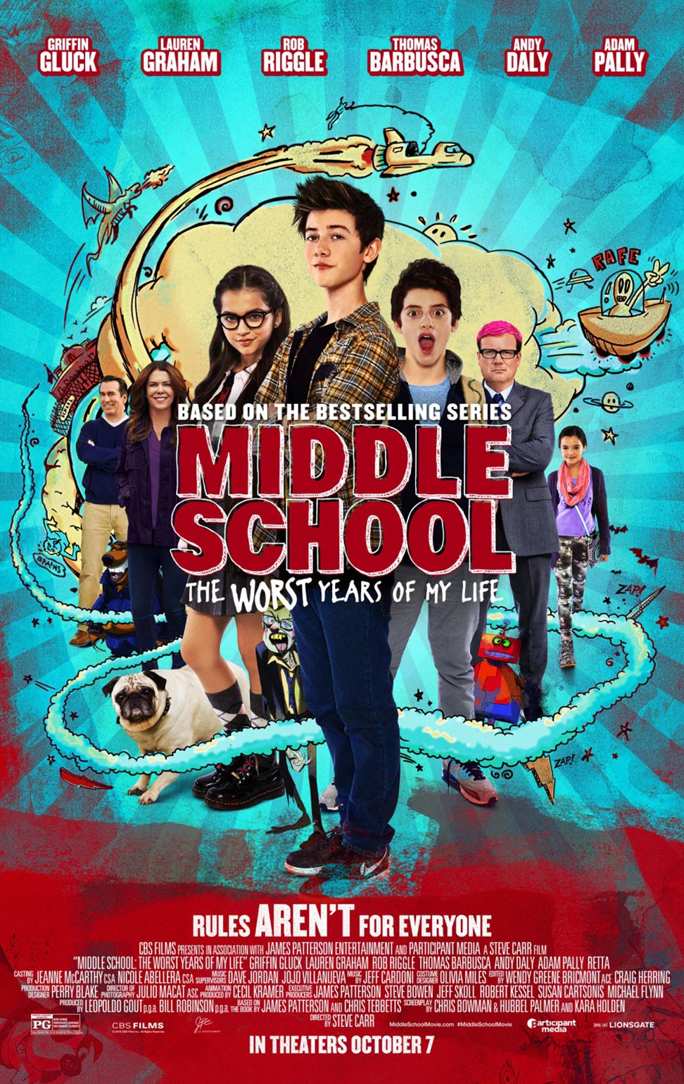 Middle School: The Worst Years of My Life Poster #4