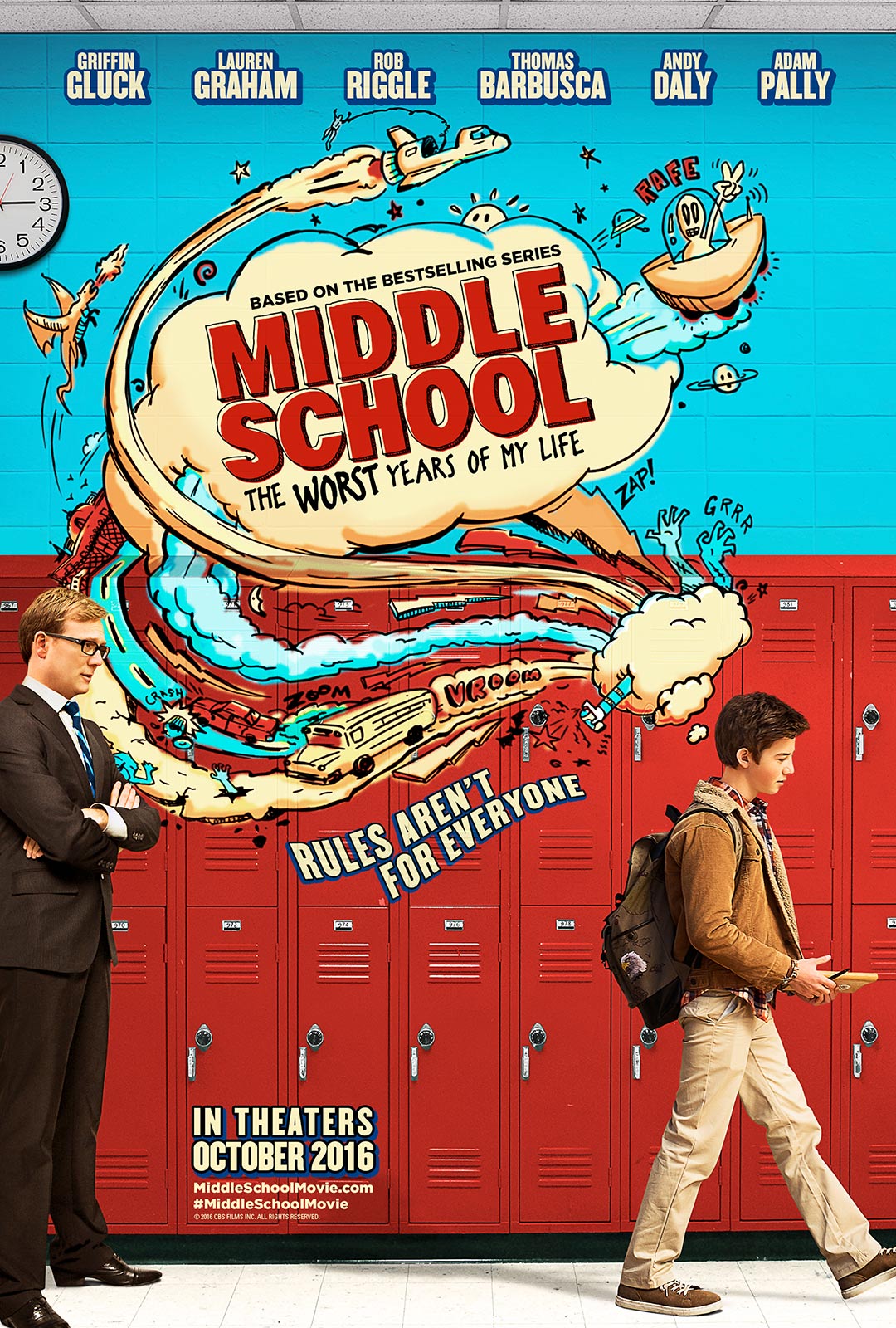 Middle School: The Worst Years of My Life Poster #1
