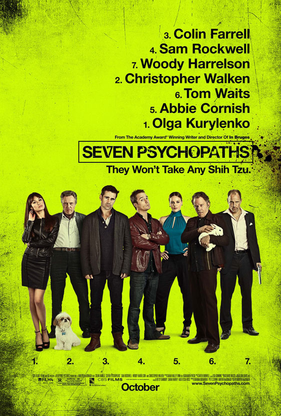 Seven Psychopaths Poster #1