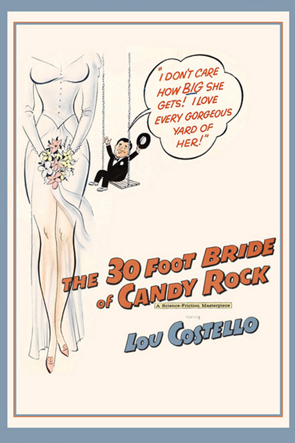 The 30 Foot Bride of Candy Rock Poster #1