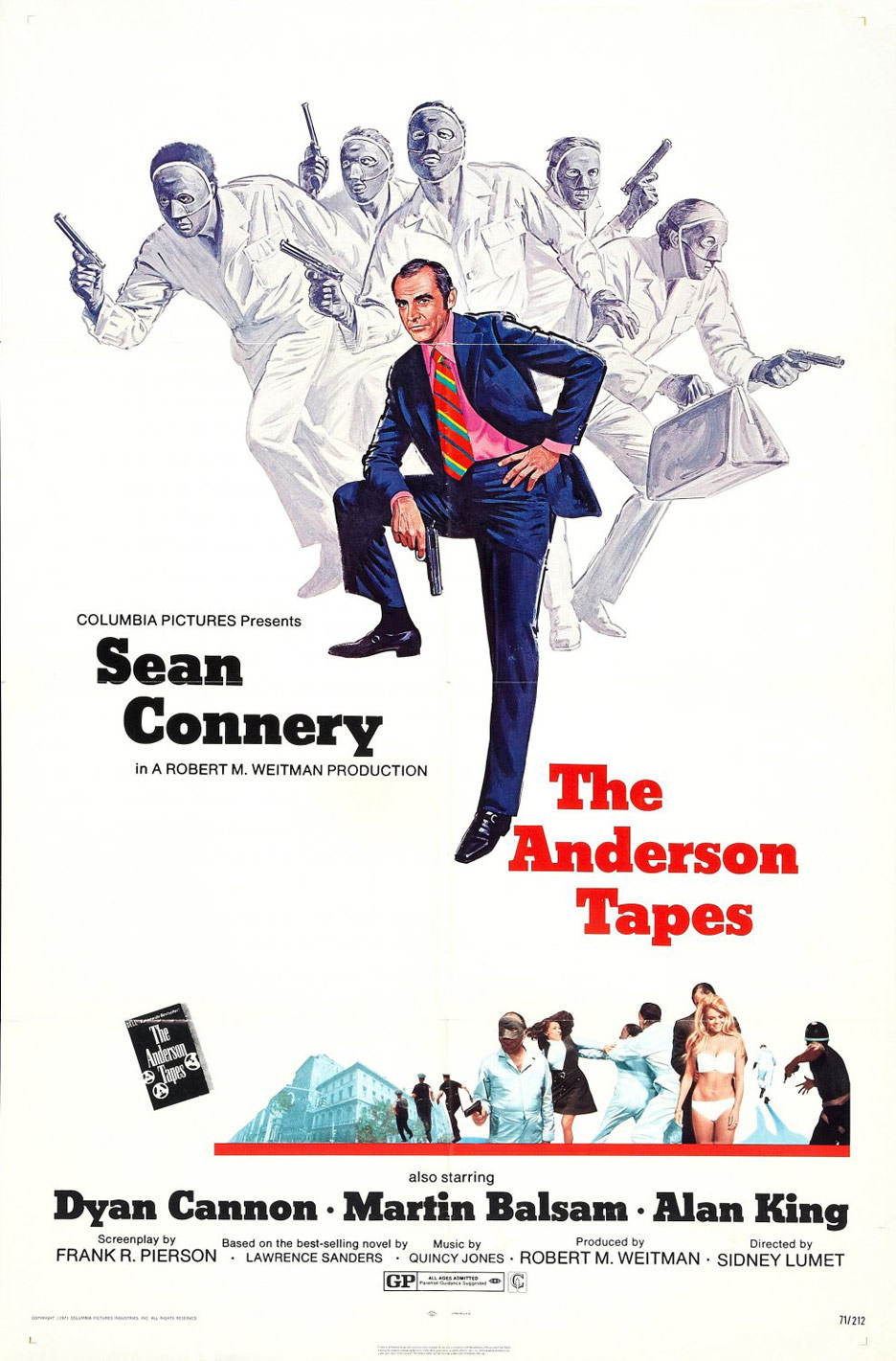 The Anderson Tapes Poster #1