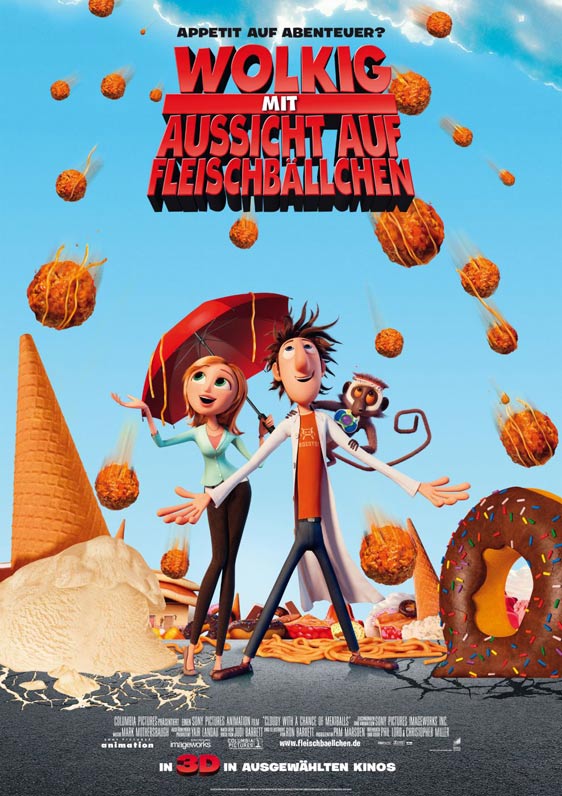 Cloudy with a Chance of Meatballs Poster #3