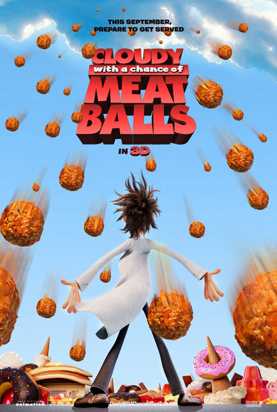 Cloudy with a Chance of Meatballs Poster #1