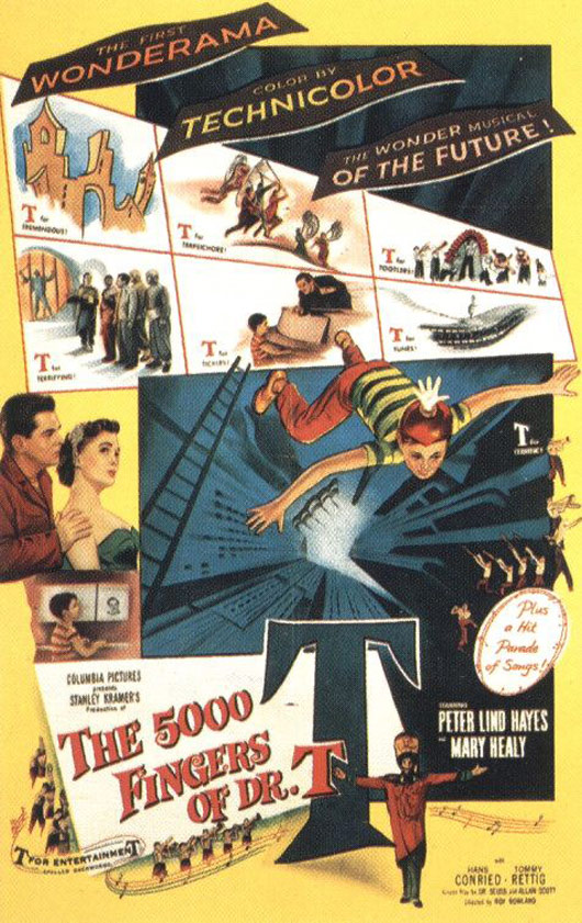 The 5,000 Fingers of Dr. T. Poster #1