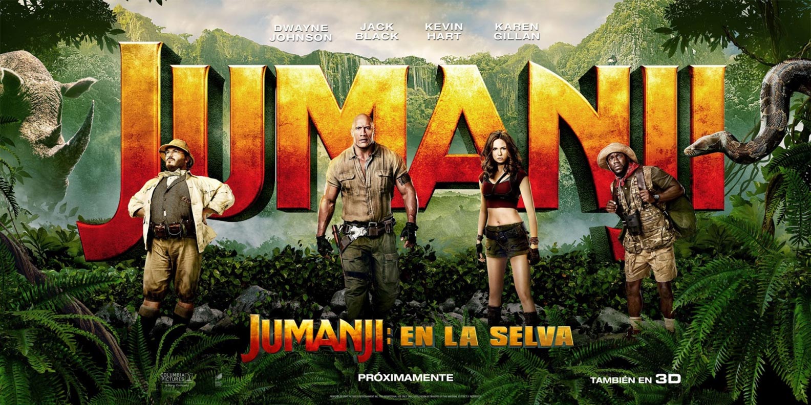 Jumanji: Welcome to the Jungle Poster #2