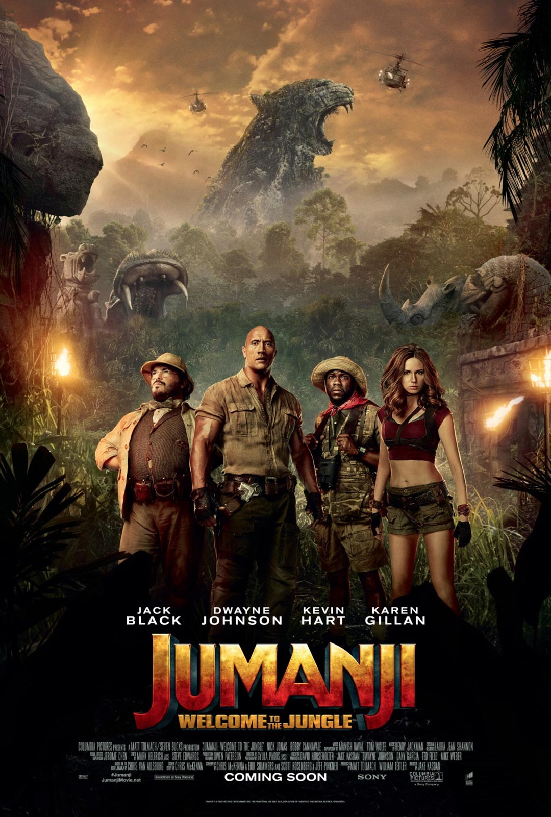 Jumanji: Welcome to the Jungle Poster #3