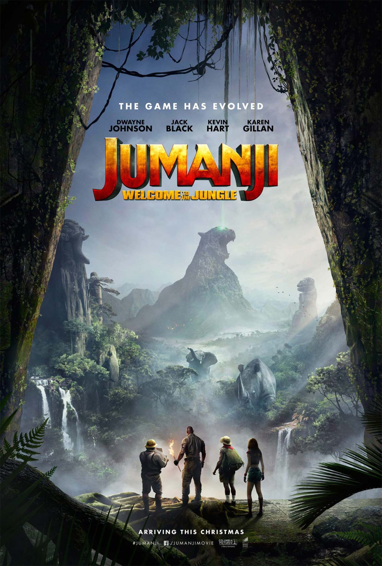 Jumanji: Welcome to the Jungle Poster #1