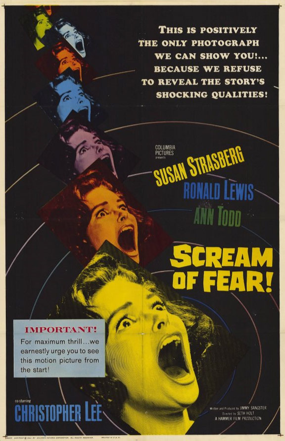 Scream of Fear Poster #1
