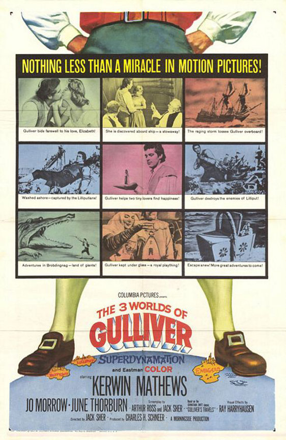The 3 Worlds of Gulliver Poster #1