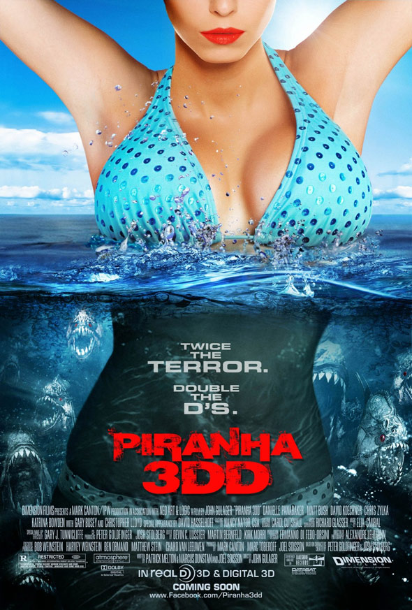 Piranha 3DD Poster #2