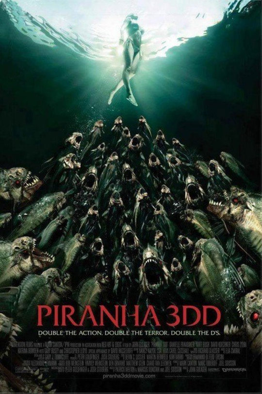 Piranha 3DD Poster #1