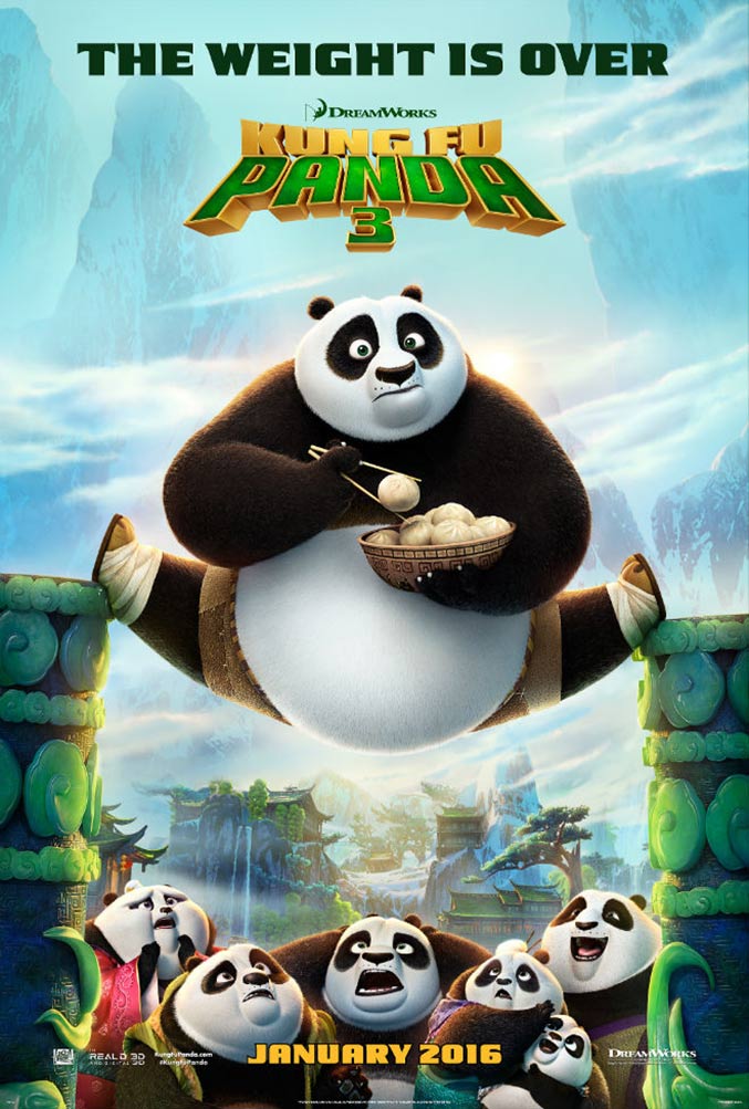 Kung Fu Panda 3 Poster #1