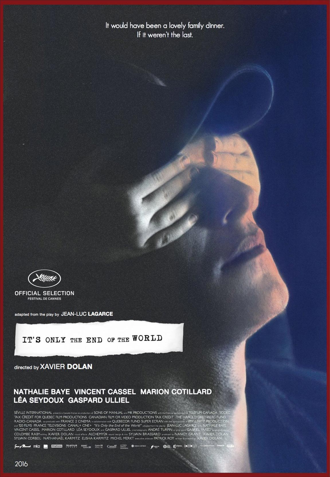 It's Only the End of the World Poster #1