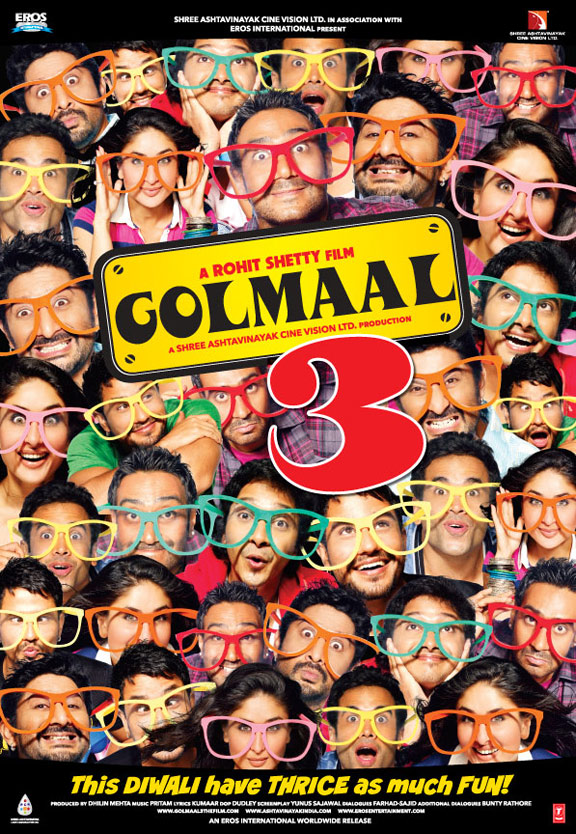 Golmaal 3 Poster #5