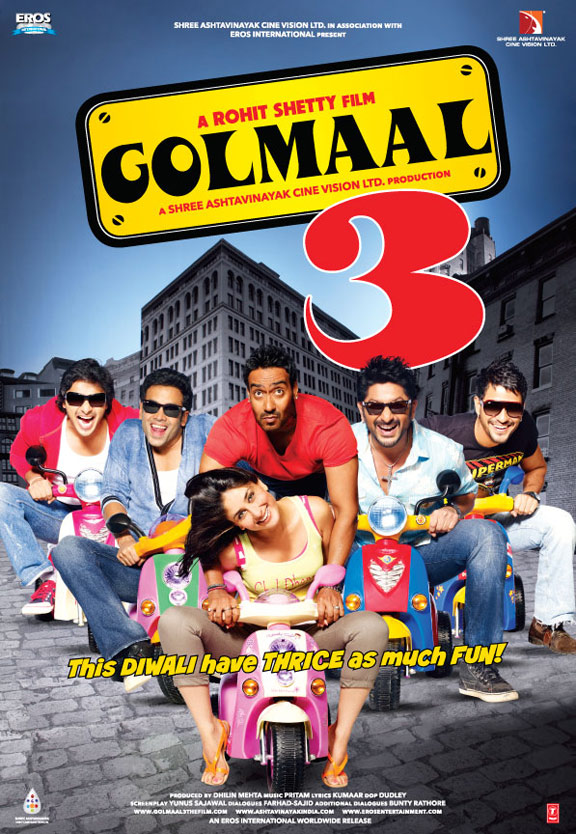 Golmaal 3 Poster #1
