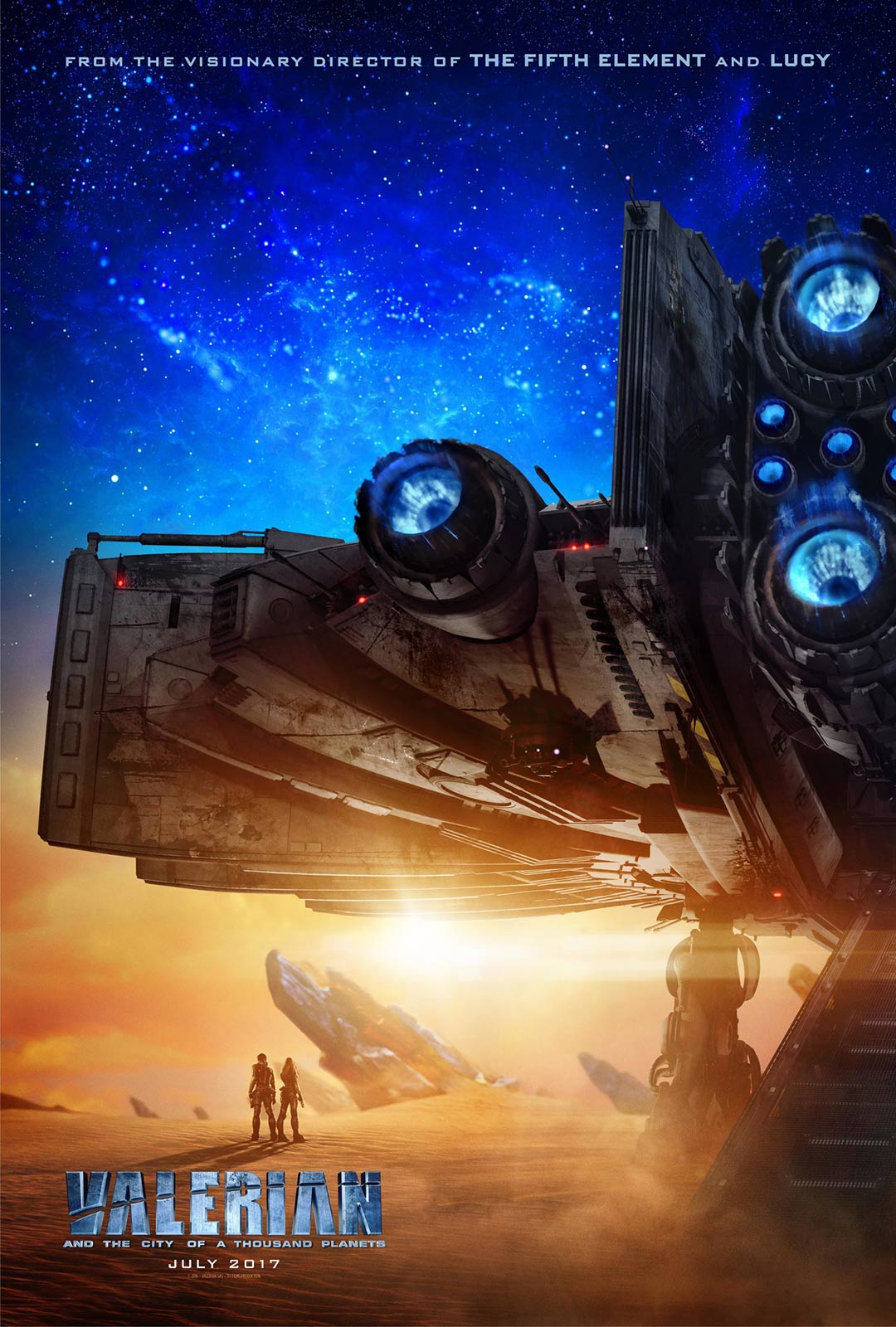 Valerian and the City of a Thousand Planets Poster #1