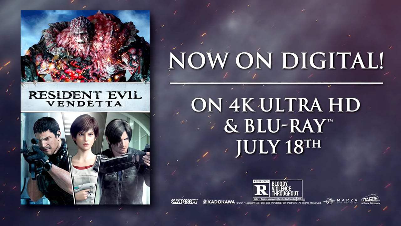 Resident Evil: Vendetta TV Spot - Digital HD (2017) Screen Capture #4