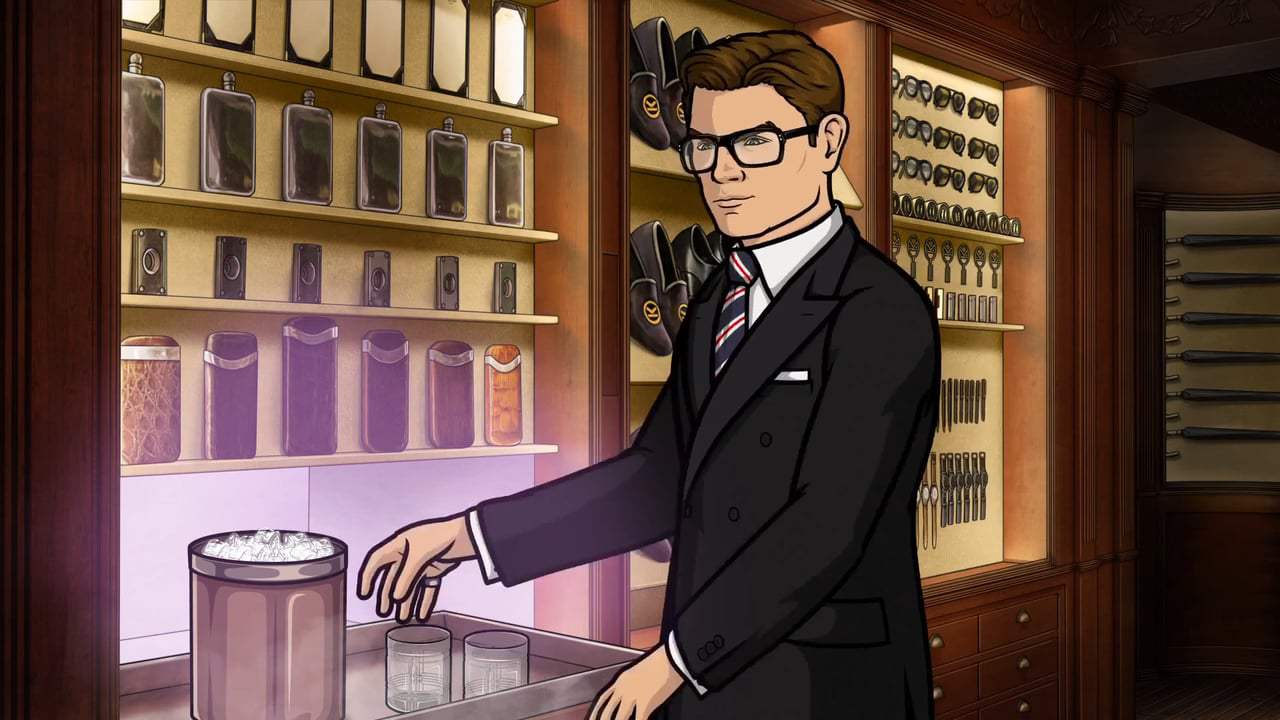 Kingsman: The Golden Circle Viral - Archer Meets Eggsy (2017) Screen Capture #4