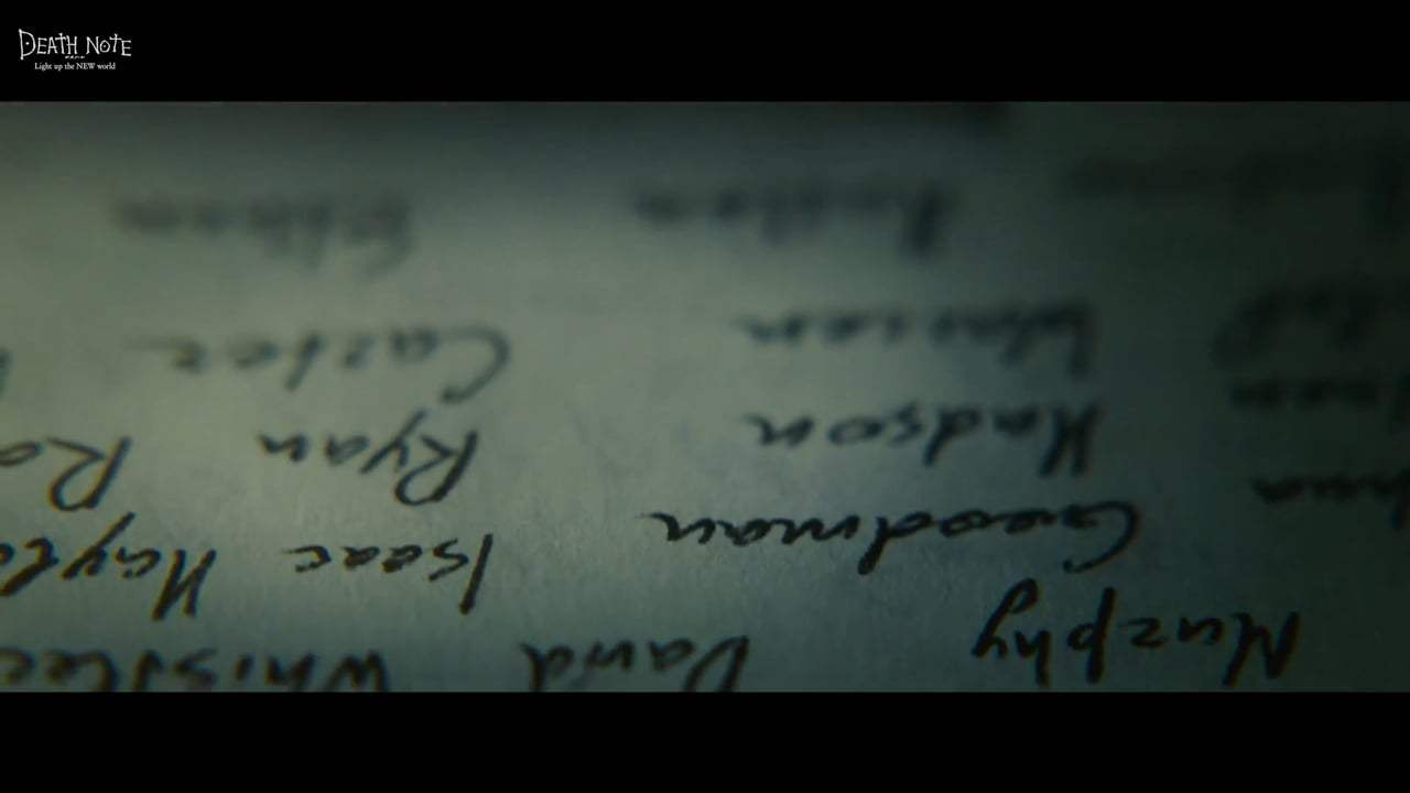 Death Note: Light Up the New World Feature Trailer (2016) Screen Capture #3