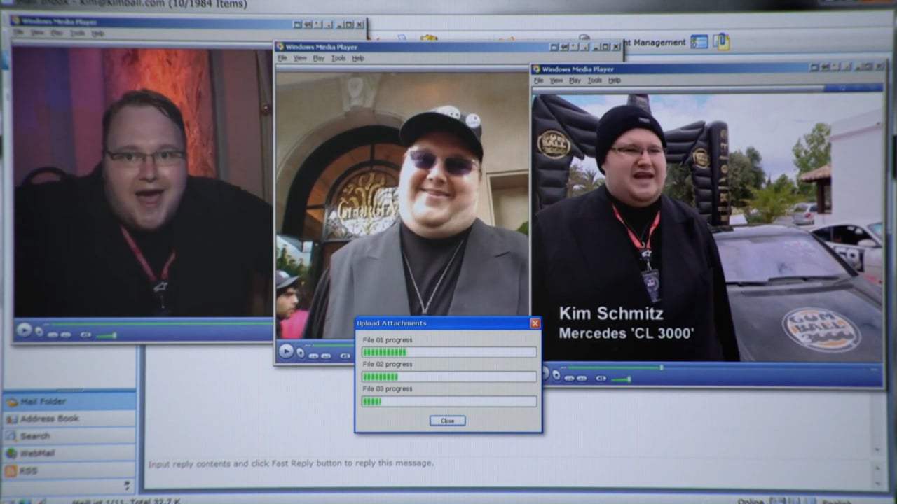 Kim Dotcom: Caught in the Web (2017) - Mega Upload Screen Capture #1