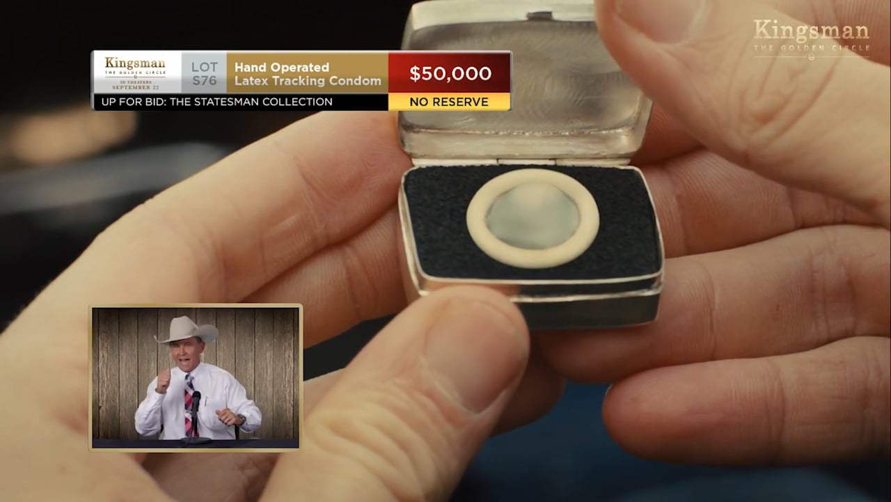 Kingsman: The Golden Circle TV Spot - Kentucky Auctioneer (2017) Screen Capture #4
